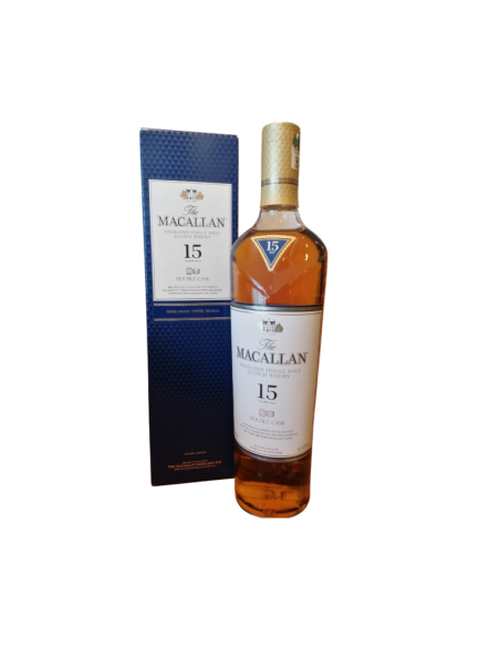 WHISKY MACALLAN 15 ANOS DOUBLE CASK 700 ML |  | Garrafeira Genuína - Genuinamente apaixonados pelo Vinho
