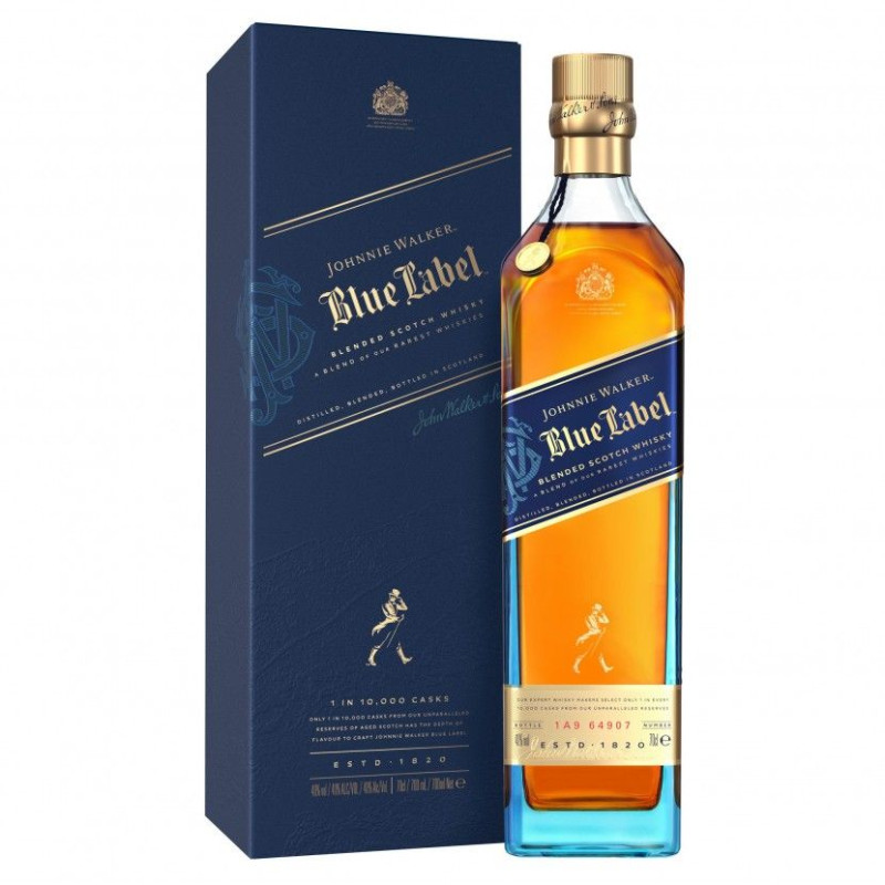 WHISKY JOHNNIE WALKER BLUE LABEL 700 ML |  | Garrafeira Genuína - Genuinamente apaixonados pelo Vinho