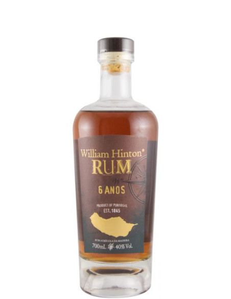 RUM DA MADEIRA WILLIAM HINTON 6 ANOS 700 ML |  | Garrafeira Genuína - Genuinamente apaixonados pelo Vinho