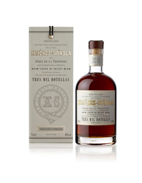BRANDY XIMENEZ SPINOLA TRES MIL BOTELLAS SOLERA 1948 700 ML |  | Garrafeira Genuína - Genuinamente apaixonados pelo Vinho