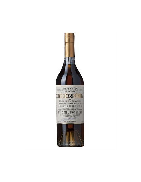 BRANDY XIMENEZ SPINOLA DIEZ MIL BOTELLAS 700 ML |  | Garrafeira Genuína - Genuinamente apaixonados pelo Vinho