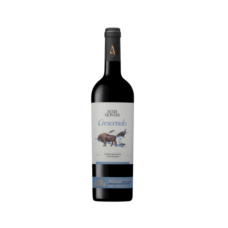 ALTAS QUINTAS CRESCENDO TINTO 2024 750 ML | ALTAS QUINTAS | Garrafeira Genuína - Genuinamente apaixonados pelo Vinho