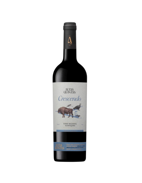 ALTAS QUINTAS CRESCENDO TINTO 2024 750 ML | ALTAS QUINTAS | Garrafeira Genuína - Genuinamente apaixonados pelo Vinho