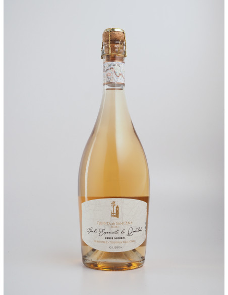 ESPUMANTE QUINTA DE SANT'ANA BRUTO NATURAL 750 ML | Quinta Do Sant'Ana | Garrafeira Genuína - Genuinamente apaixonados pelo Vinho