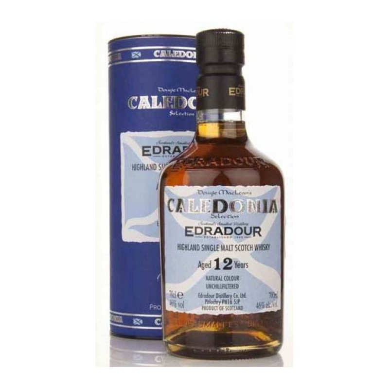 WHISKY EDRADOUR SINGLE MALT 12 ANOS CALEDONIA 700 ML |  | Garrafeira Genuína - Genuinamente apaixonados pelo Vinho