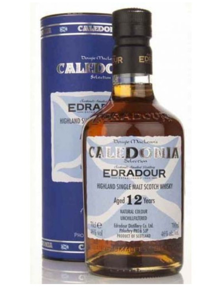 WHISKY EDRADOUR SINGLE MALT 12 ANOS CALEDONIA 700 ML |  | Garrafeira Genuína - Genuinamente apaixonados pelo Vinho