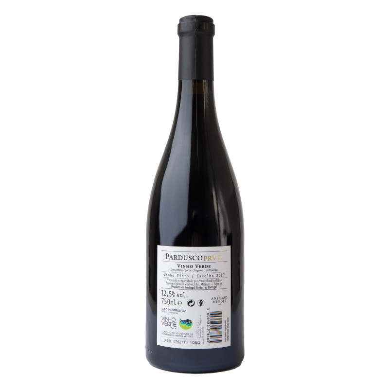 PARDUSCO PRIVATE VERDE TINTO 2022 750 ML | Anselmo Mendes Vinhos, Lda. | Garrafeira Genuína - Genuinamente apaixonados pelo Vinho