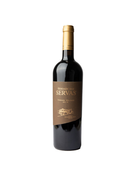 HERDADE DAS SERVAS VINHAS VELHAS TINTO 2017 750 ML | Herdade Das Servas | Garrafeira Genuína - Genuinamente apaixonados pelo Vinho