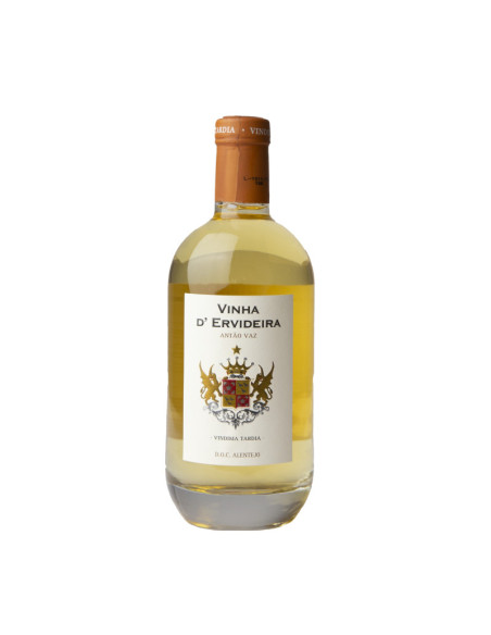 VINHA D'ERVIDEIRA VINDIMA TARDIA 2020 375 ML | Ervideira Sociedade Agricola Lda | Garrafeira Genuína - Genuinamente apaixonados pelo Vinho