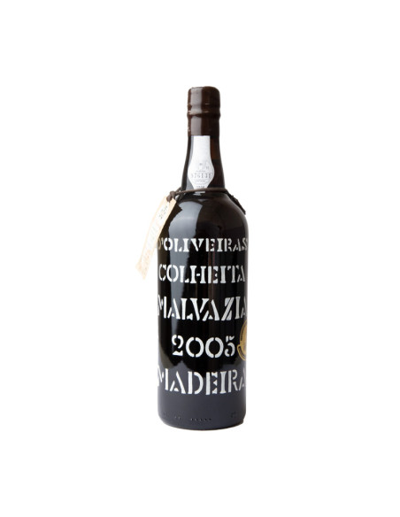 MADEIRA D'OLIVEIRA MALVAZIA COLHEITA 2005 750 ML | D'Oliveiras | Garrafeira Genuína - Genuinamente apaixonados pelo Vinho