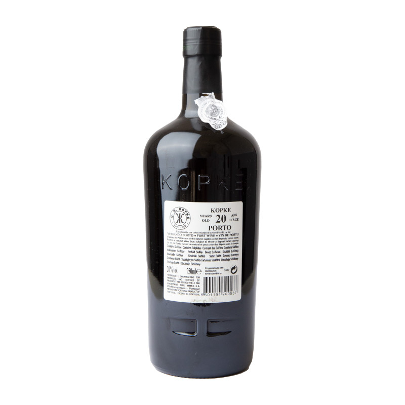 KOPKE 20 ANOS TAWNY 750 ml | KOPKE | Garrafeira Genuína - Genuinamente apaixonados pelo Vinho