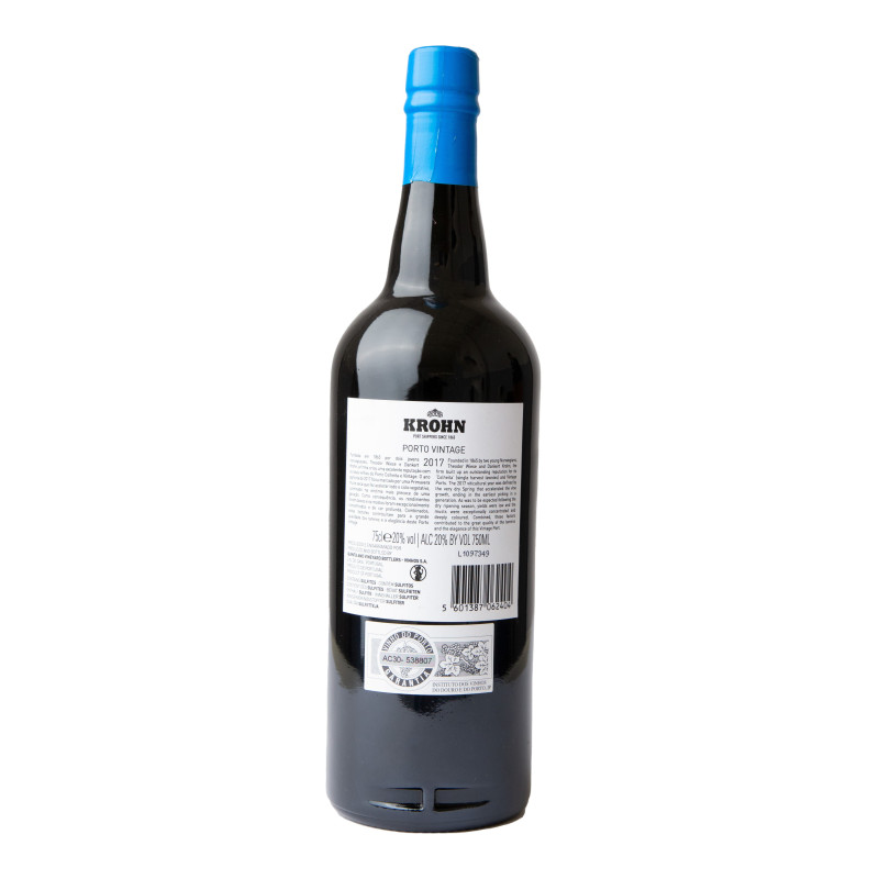 KROHN VINTAGE 2017 750 ml |  | Garrafeira Genuína - Genuinamente apaixonados pelo Vinho
