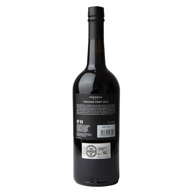 FONSECA VINTAGE 2016 750 ML | FONSECA | Garrafeira Genuína - Genuinamente apaixonados pelo Vinho